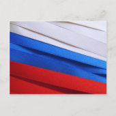 Russische vlag briefkaart (Voorkant)