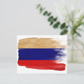 Russische vlag-Briefkaarten Briefkaart (Staand voorkant)