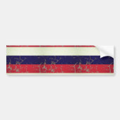 Russische vlag bumpersticker (Voorkant)