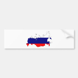 Russische vlag bumpersticker