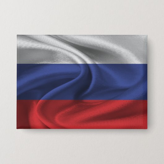 Russische vlag Button (Voorkant)