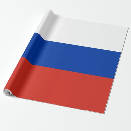 Russische vlag cadeaupapier (Uitgerold)