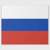 Russische vlag cadeaupapier (Vlak)