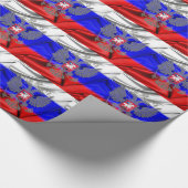 Russische vlag cadeaupapier (Hoek)