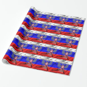 Russische vlag cadeaupapier