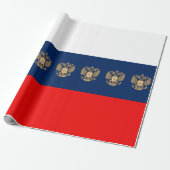 Russische vlag cadeaupapier (Uitgerold)