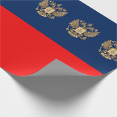 Russische vlag cadeaupapier (Hoek)
