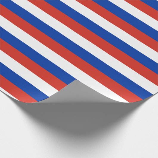 Russische vlag cadeaupapier (Hoek)