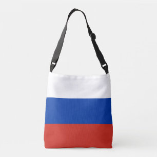 Russische vlag crossbody tas