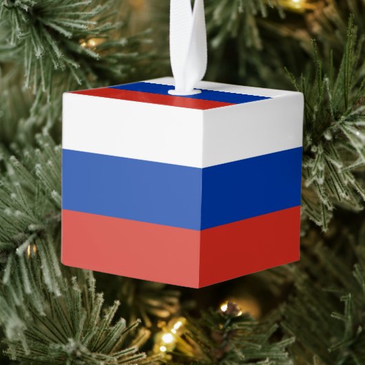 Russische vlag decoratie (Boom)