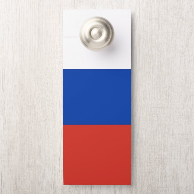 Russische vlag deurhanger (Op knop)