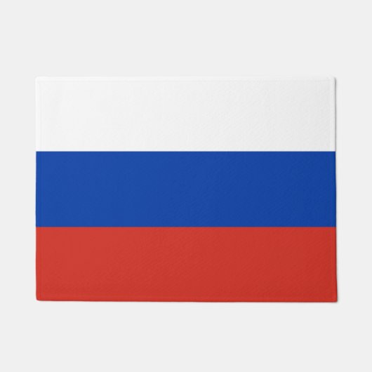 Russische vlag deurmat (Voorkant)