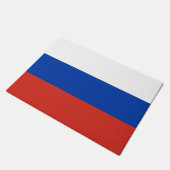 Russische vlag deurmat (Schuin)