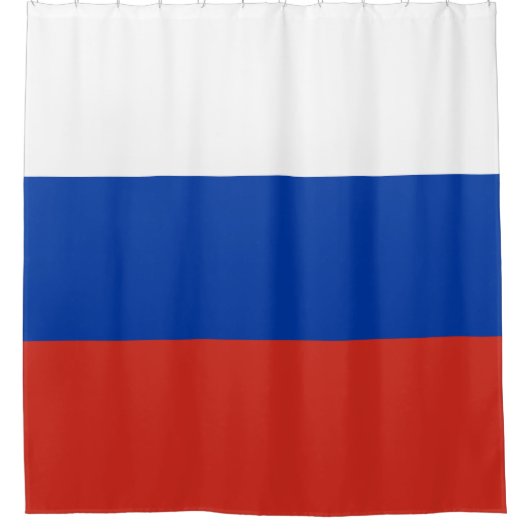 Russische vlag douchegordijn (Voorkant)