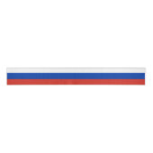 Russische vlag en Russisch reizen, vakantie/sport Grosgrain Lint (Voorkant)