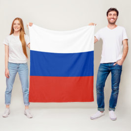 Russische vlag fleece deken