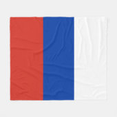 Russische vlag fleece deken (Voorkant (Horizontaal))