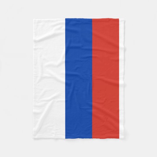 Russische vlag fleece deken (Voorkant)