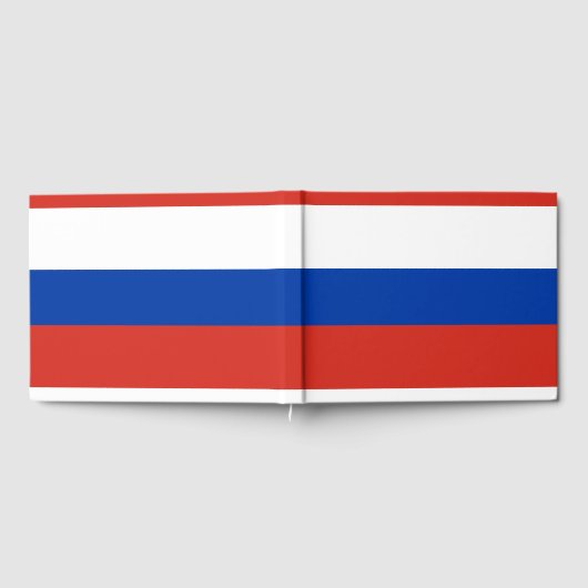 Russische vlag gastenboek (Volledig)