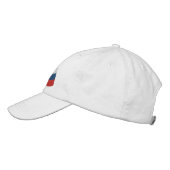Russische vlag geborduurde pet (Links)