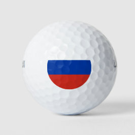 Russische vlag golfballen