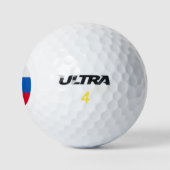 Russische vlag golfballen (Logo)