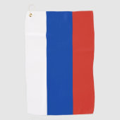 Russische vlag golfhanddoek (Voorkant)