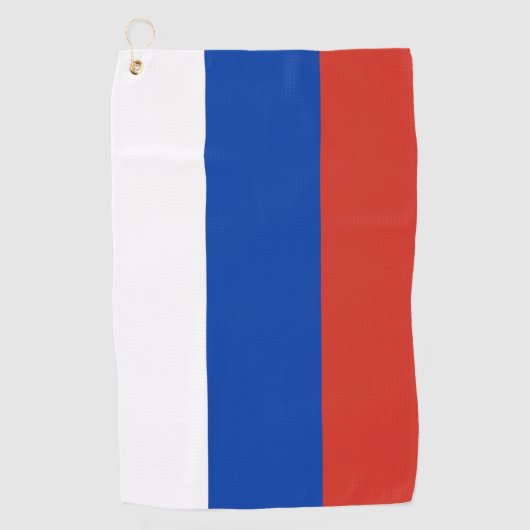Russische vlag golfhanddoek (Voorkant)