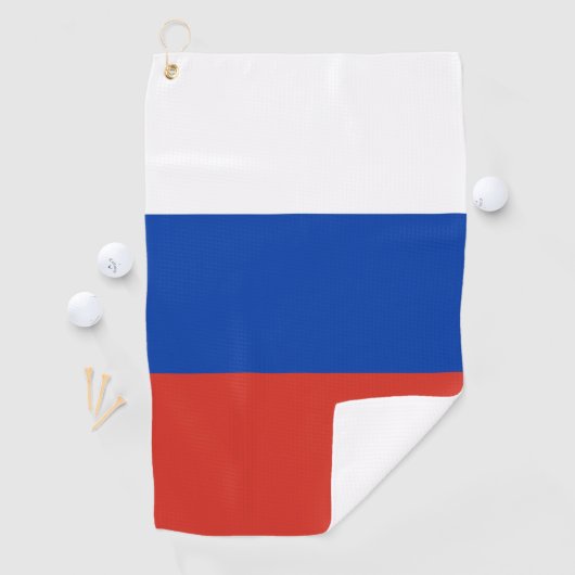 Russische vlag golfhanddoek (Insitu)