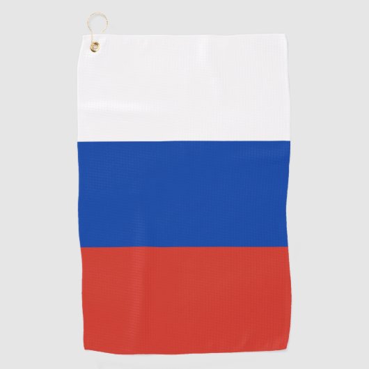 Russische vlag golfhanddoek (Voorkant)