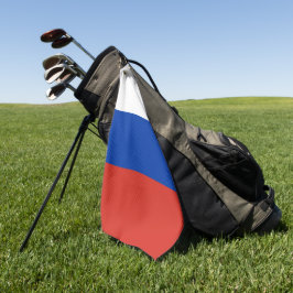 Russische vlag golfhanddoek