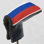 Russische vlag golfheadcover (3/4 voorkant)