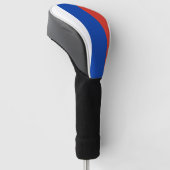 Russische vlag golfheadcover (Schuin)
