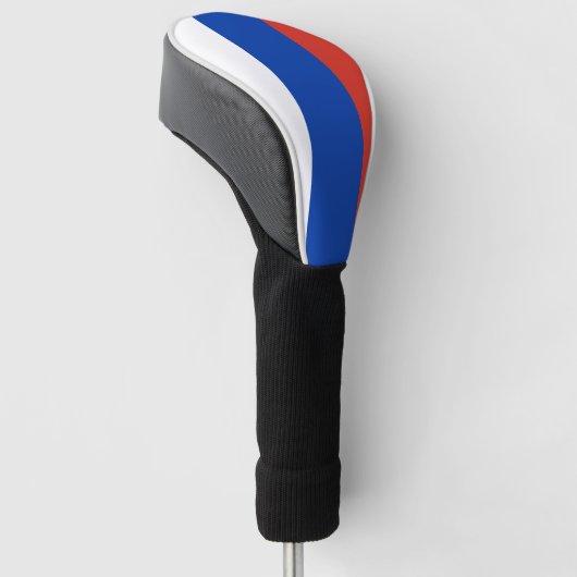 Russische vlag golfheadcover (Schuin)