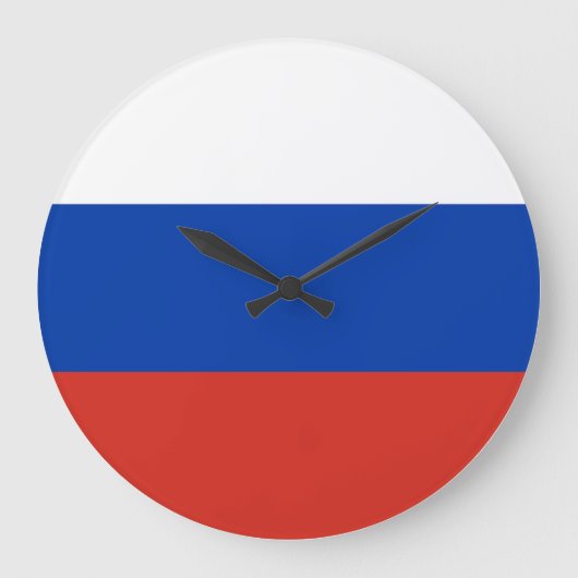 Russische vlag grote klok (Voorkant)