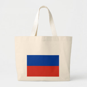 Russische vlag grote tote bag