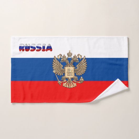 Russische vlag handdoek (Handdoek)
