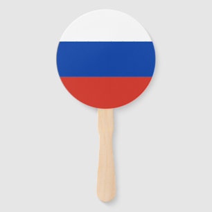 Russische vlag handwaaier
