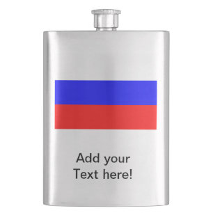 Russische vlag heupfles