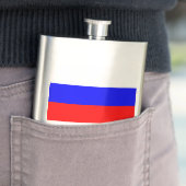 Russische vlag heupfles (Voorbeeld)