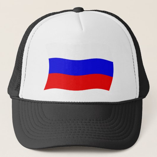Russische vlag hoed trucker pet (Voorkant)