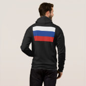 Russische vlag hoodie (Achterkant volledig)
