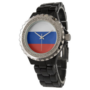 Russische vlag horloge
