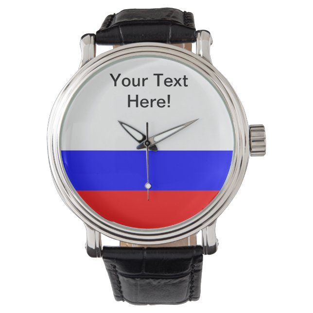 Russische vlag horloge (Voorkant)