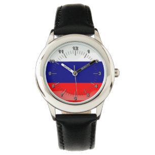 Russische vlag horloge