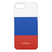Russische vlag iPhone Case (Achterkant)