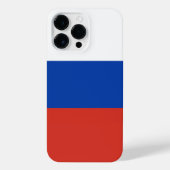 Russische vlag iPhone hoesje (Achterkant)
