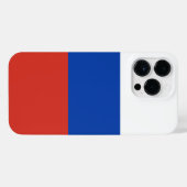 Russische vlag iPhone hoesje (Achterkant horizontaal)