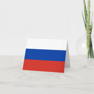 Russische vlag kaart