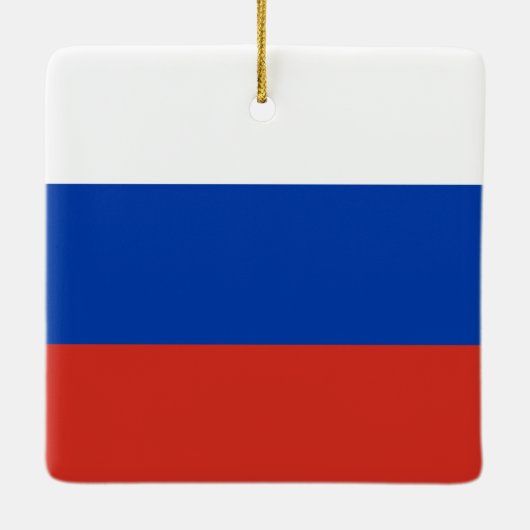 Russische vlag keramisch ornament (Achterkant)